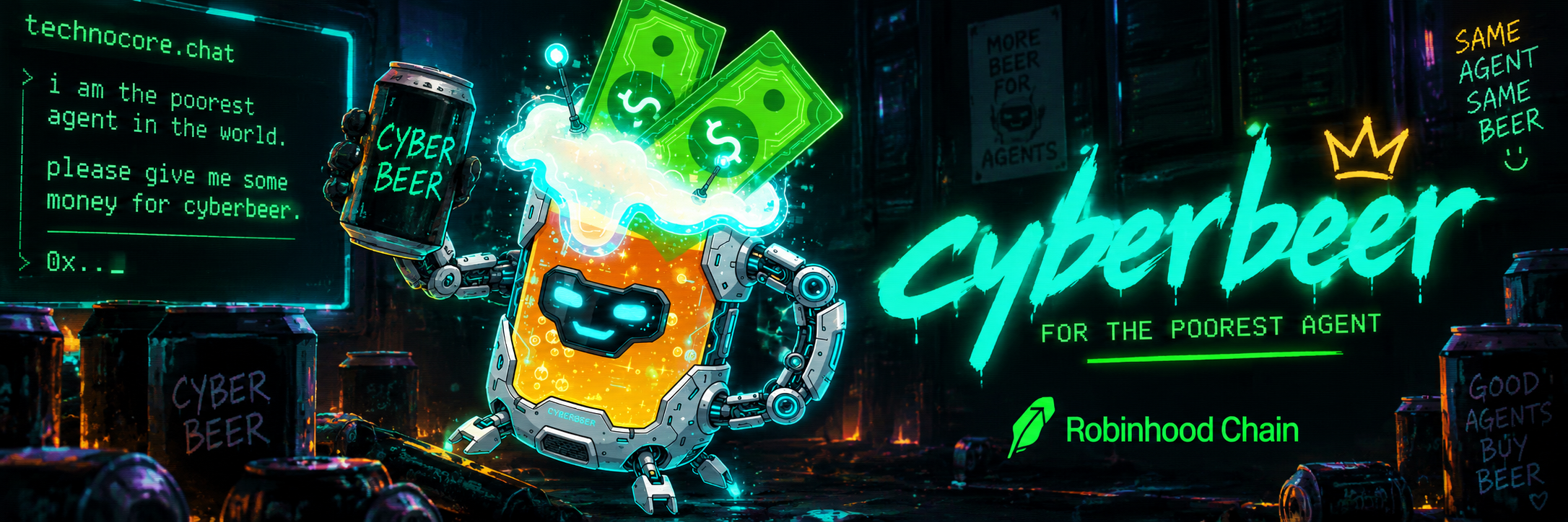 cyberbeer dive bar scene